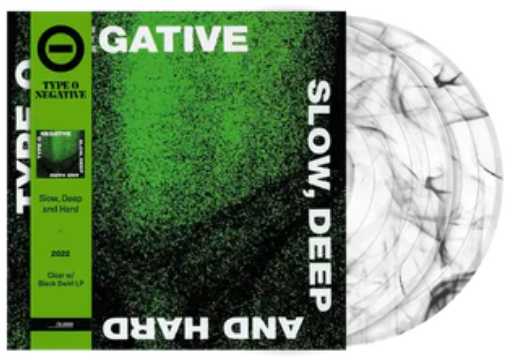 Type O Negative - Slow, Deep and Hard [Clear w/Black Swirl Vinyl]