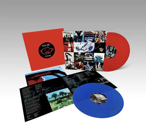 U2 - Achtung Baby [Deluxe Numbered Red Blue Vinyl]