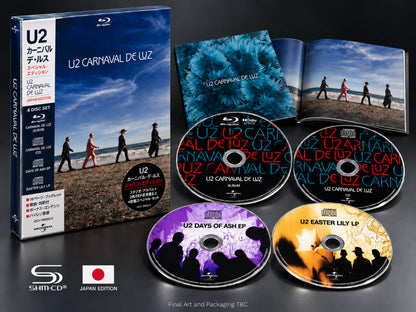 U2 - Carnaval De Luz Japanese Limited Edition set contents