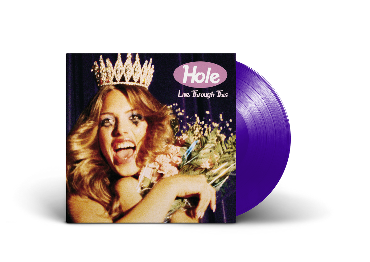 Hole — Live Through This [Purple LP] — product and packaging