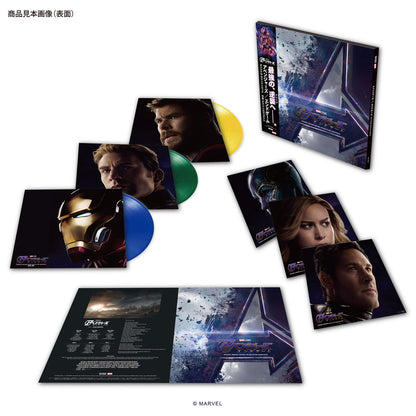 Avengers Endgame Original Motion Picture Soundtrack 3LP packaging