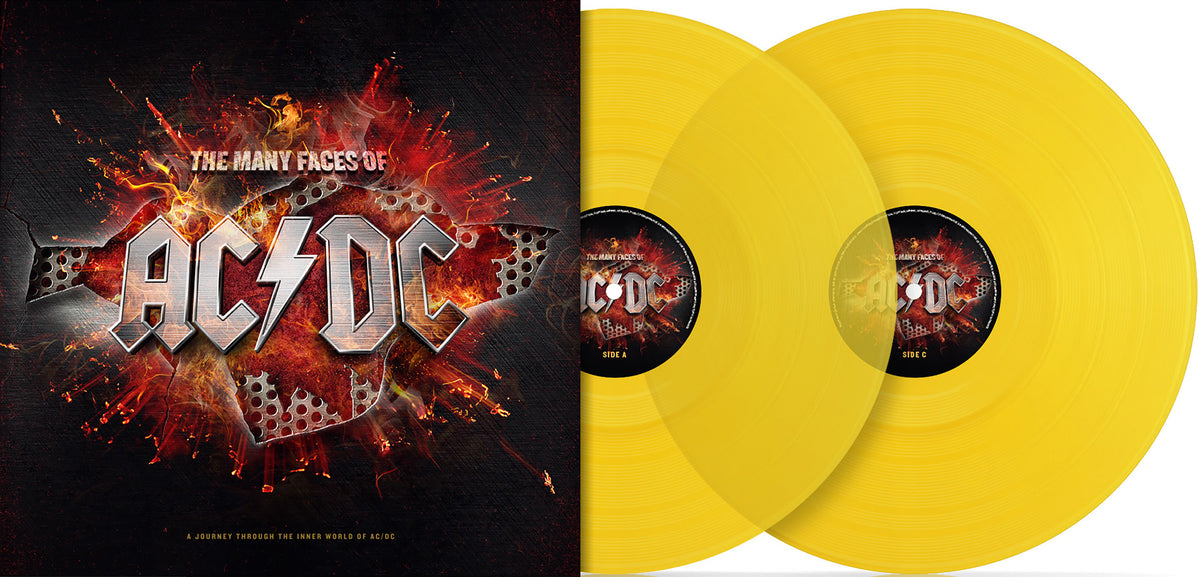 The Many Faces Of AC/DC [Transparent Yellow Vinyl 2LP]