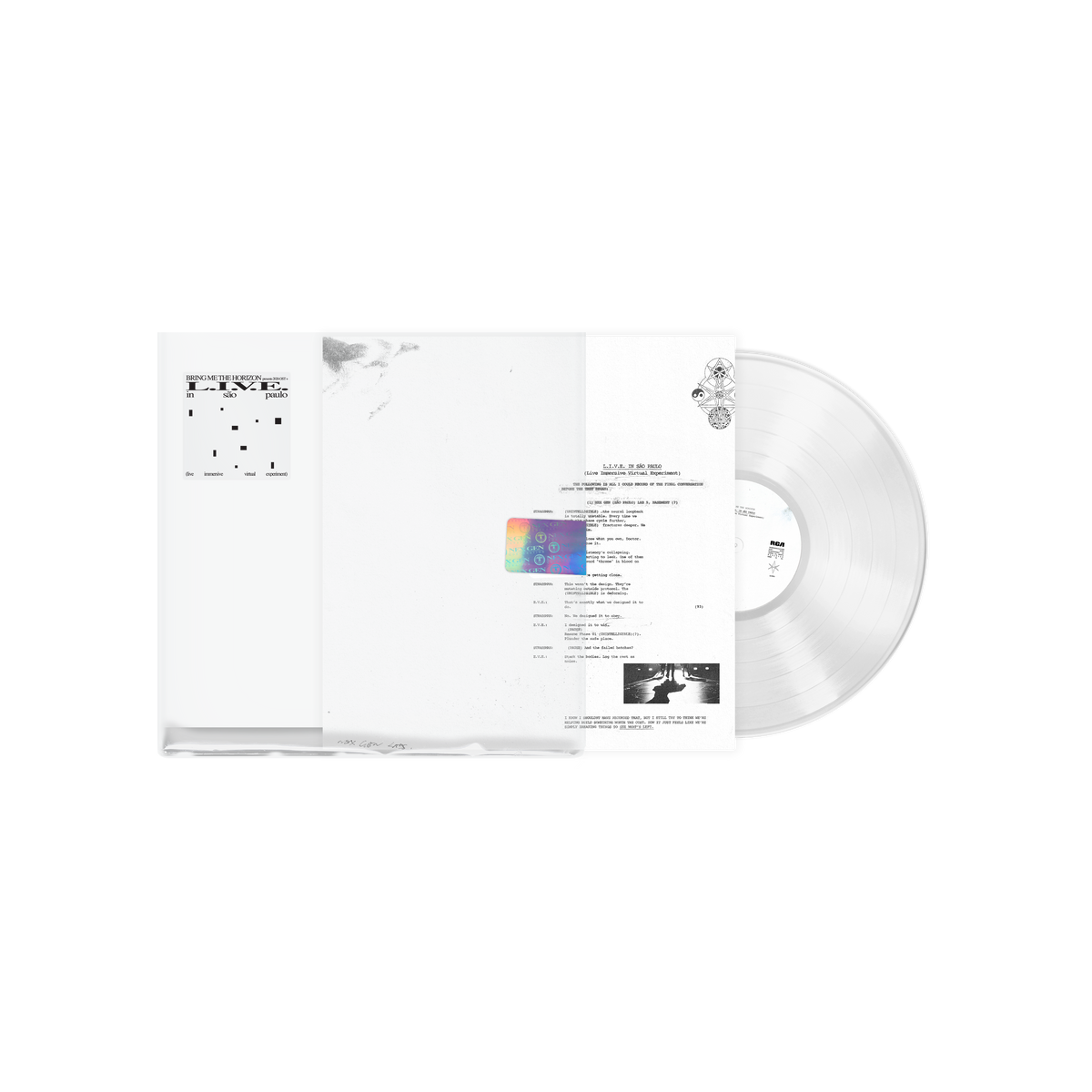 Bring Me the Horizon — L.I.V.E. in São Paulo [2LP] — cover and product artwork