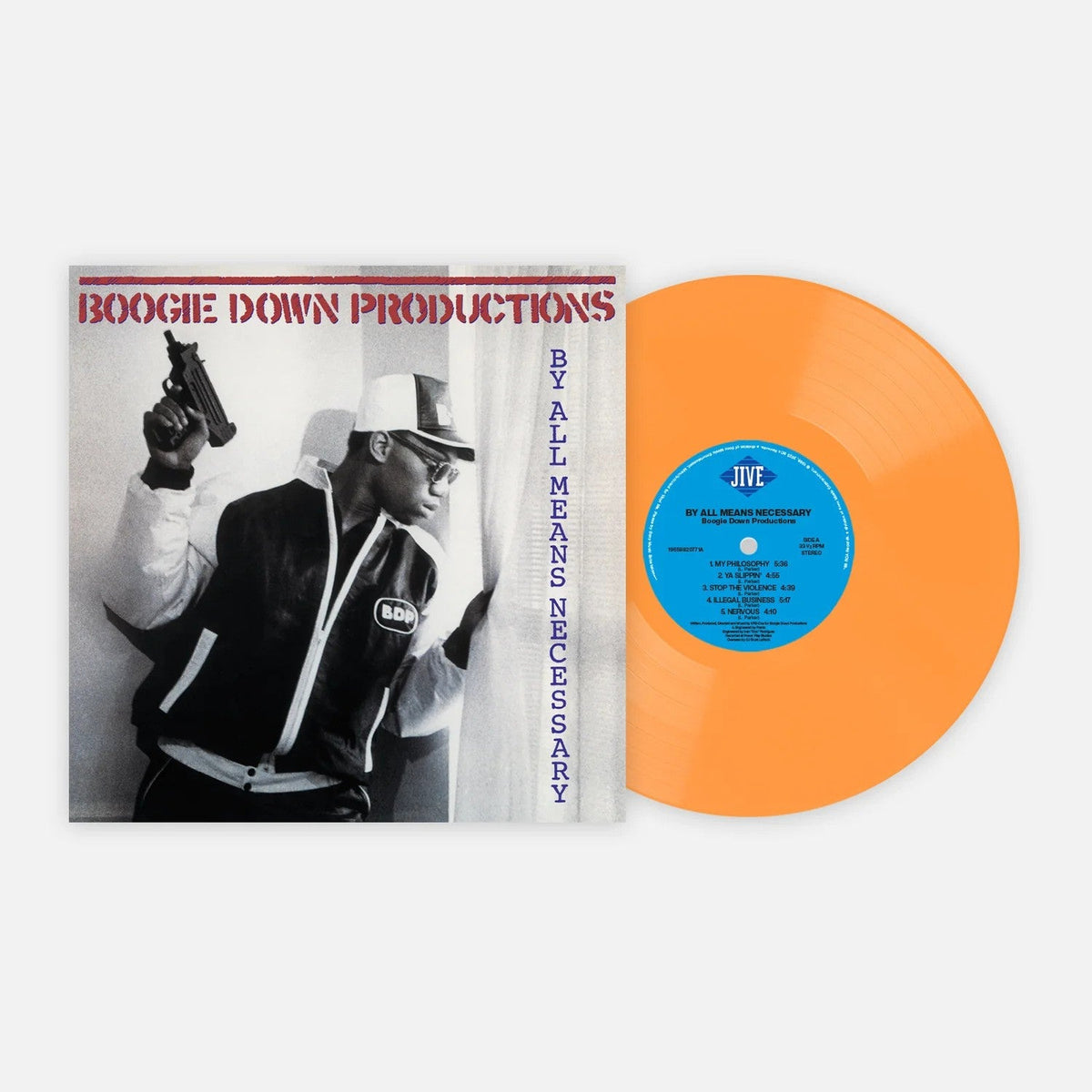 Boogie Down Productions - By All Means Necessary [VMP Orange Vinyl LP]