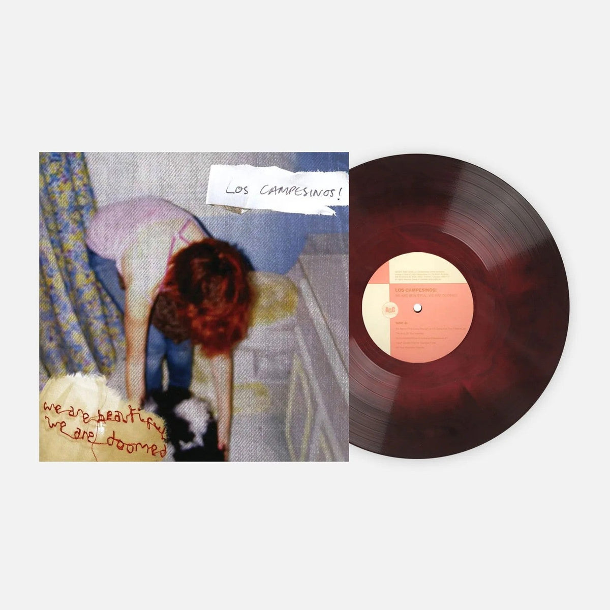 Los Campesinos! - We Are Beautiful, We Are Doomed [VMP Red & Black Marble Vinyl LP]