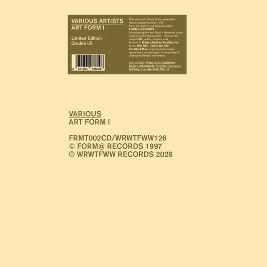 Va - Art Form 1 [2LP]