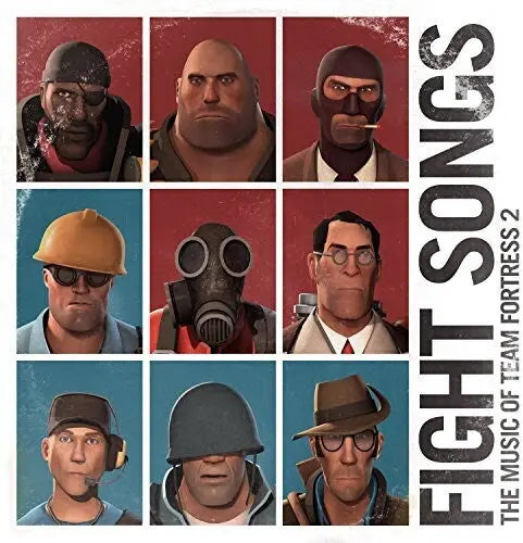 Valve Studio Orchestra - Fight Songs: The Music of Team Fortress 2 (Soundtrack) [Red & Blue Vinyl 2LP]