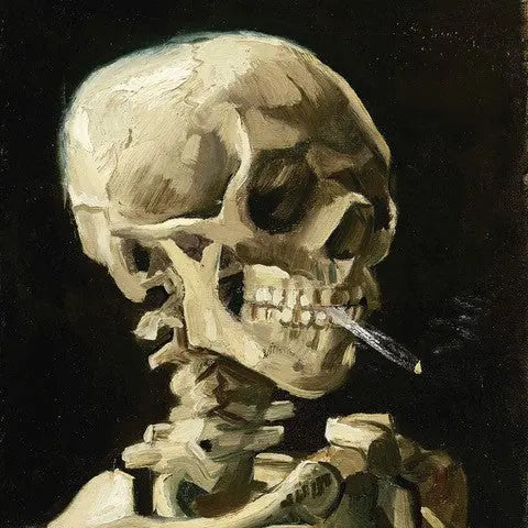 Van Gogh Skull Cigarette - Van Gogh Skull Cigarette [Poster]