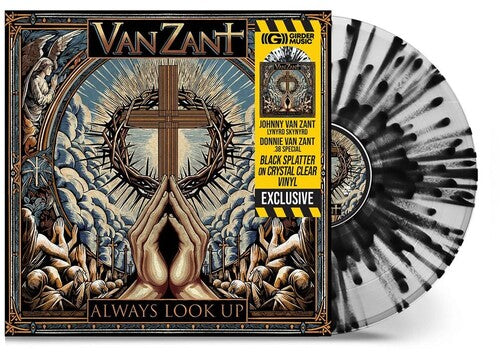 Always Look Up - Black Splatter on Crystal Clear [Black Splatter Vinyl]