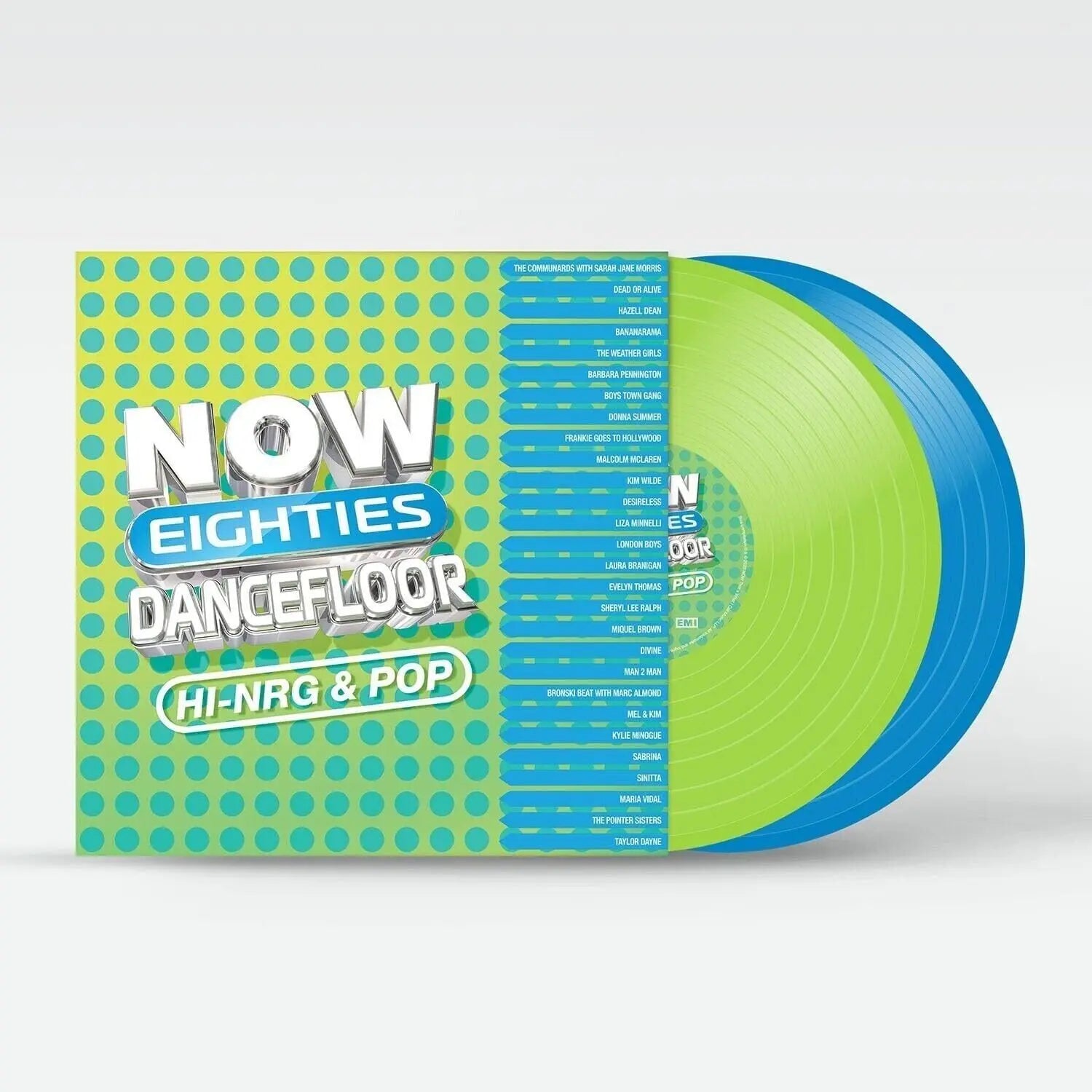 Various Artists - Now That's What I Call 80s Dancefloor: Hi-Nrg & Pop [Blue & Green Vinyl]
