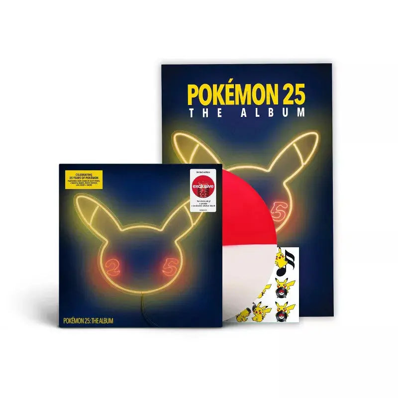 Various Artists - Pokemon 25: The Album [Yellow Vinyl]