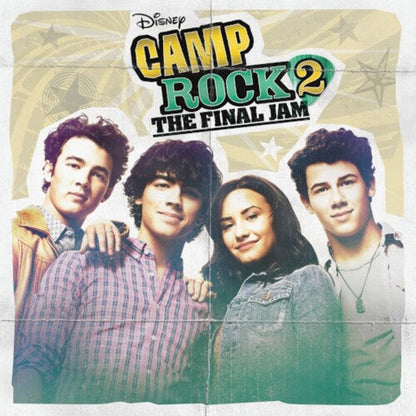 Various Artists - Camp Rock 2: The Final Jam (Soundtrack) [2LP Forest Pine Green/Sunburst Yellow Vinyl] — album cover and product artwork
