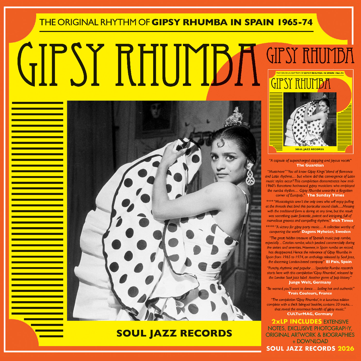 GIPSY RHUMBA: The Original Rhythm of Gipsy Rhumba in Spain 1965-74 [2LP]