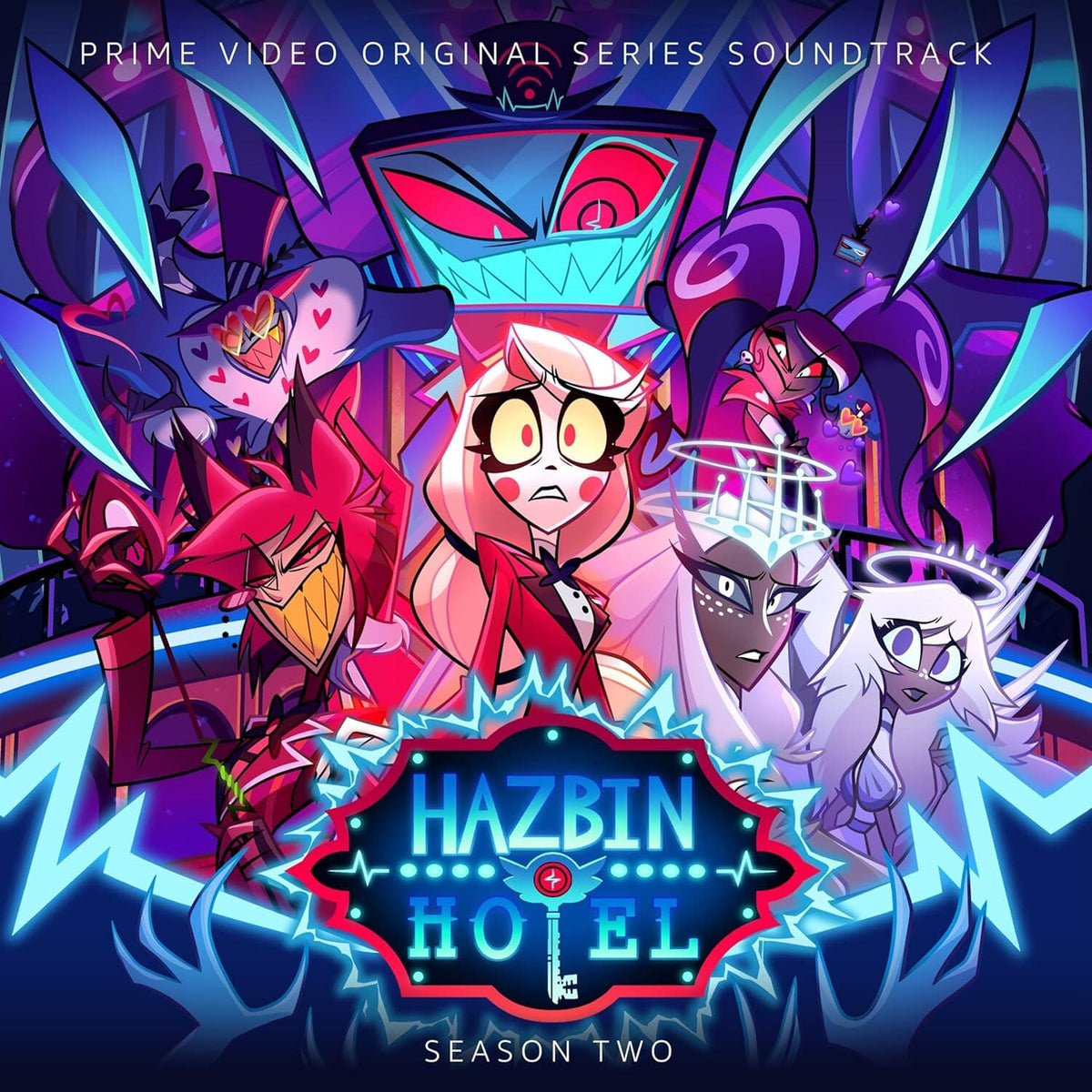 Various Artists — Hazbin Hotel: Season Two [VoxTek Splatter LP] — product artwork