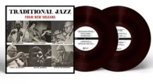 Various Artists - Traditional Jazz From New Orleans [Maroon/Brown Vinyl 2LP]