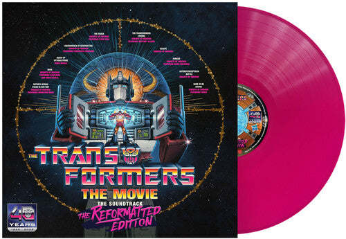 Transformers: The Movie, The Soundtrack, The Reformatted Edition [Energon Pink Vinyl LP]