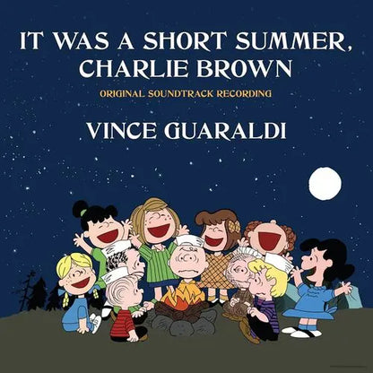Vince Guaraldi — It Was A Short Summer, Charlie Brown [Blue Vinyl] — cover artwork