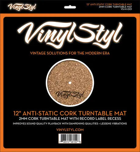 Vinyl Styl - Cork Turntable Mat [Vinyl Accessories]