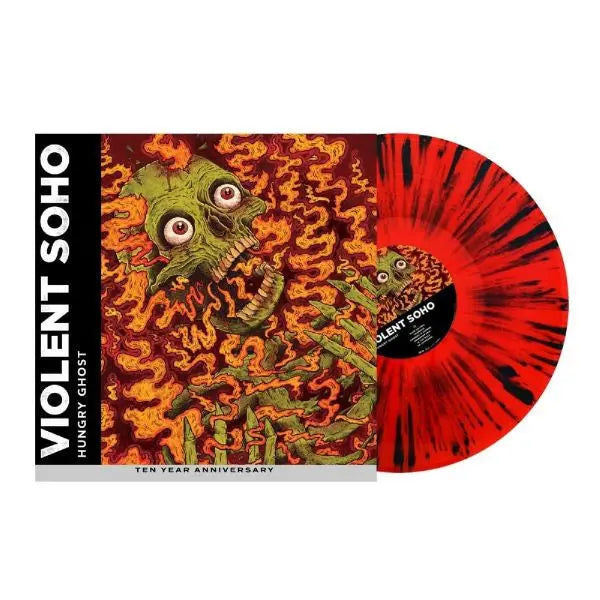 Violent Soho - Hungry Ghost (10 Year Anniversary) [Black & Red Splatter Vinyl]