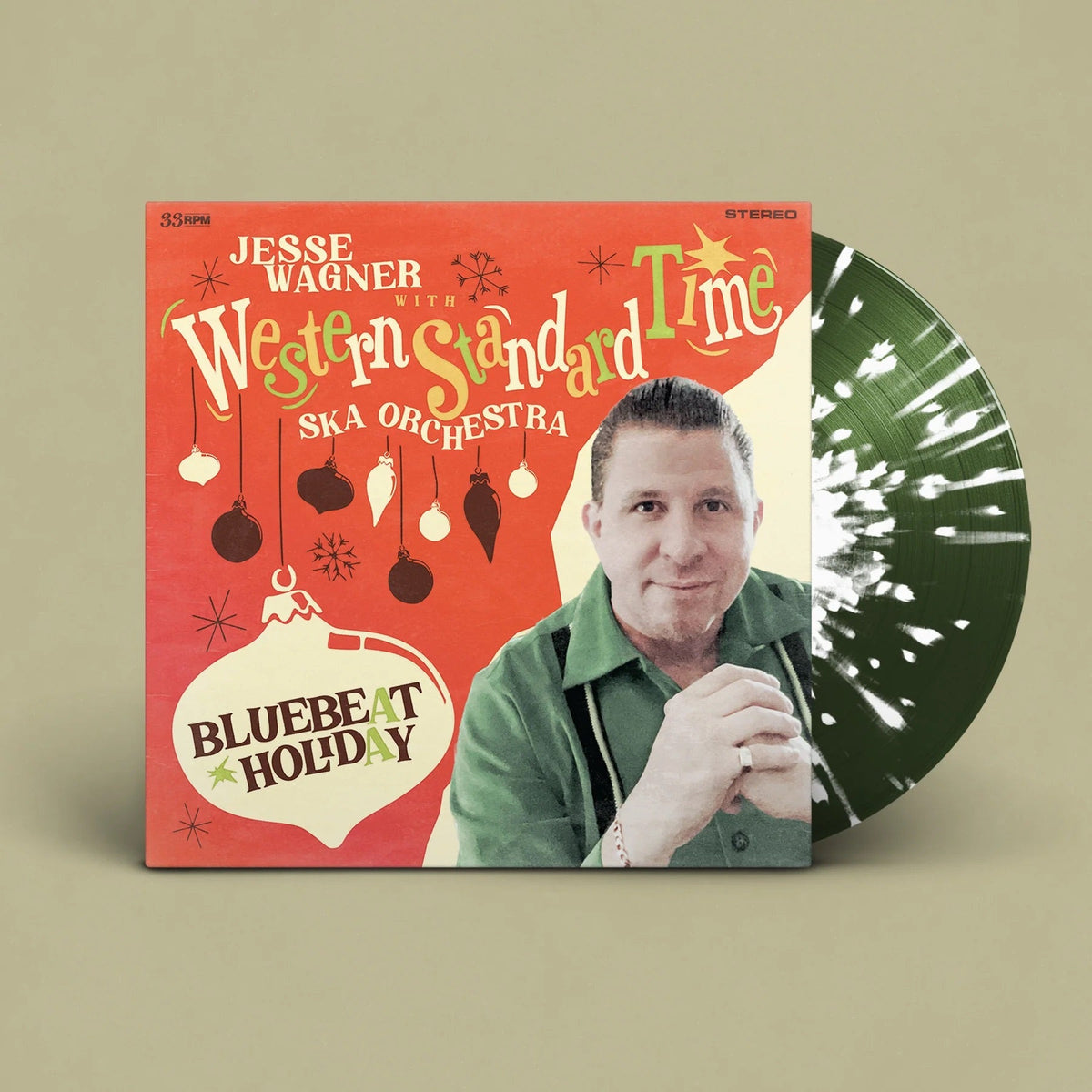 Jesse Wagner & Western Standard Time Ska Orchestra - Bluebeat Holiday [Ever-Glo Vinyl]