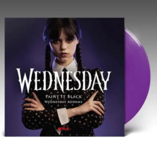 Wednesday Addams - Paint It Black / Main Titles [7" Purple Vinyl]