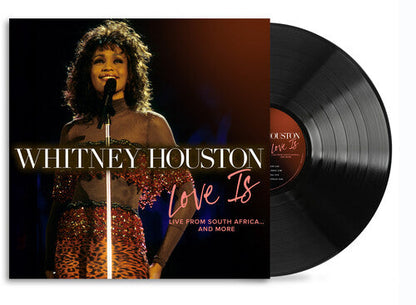 Whitney Houston — Love Is: Live from South Africa and More [12" Vinyl]; artwork and packaging