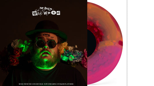 The Real Will Wood [Third Eye Closed Semi Opaque A Side B Side Pink Orange & Red Tri-color Vinyl]