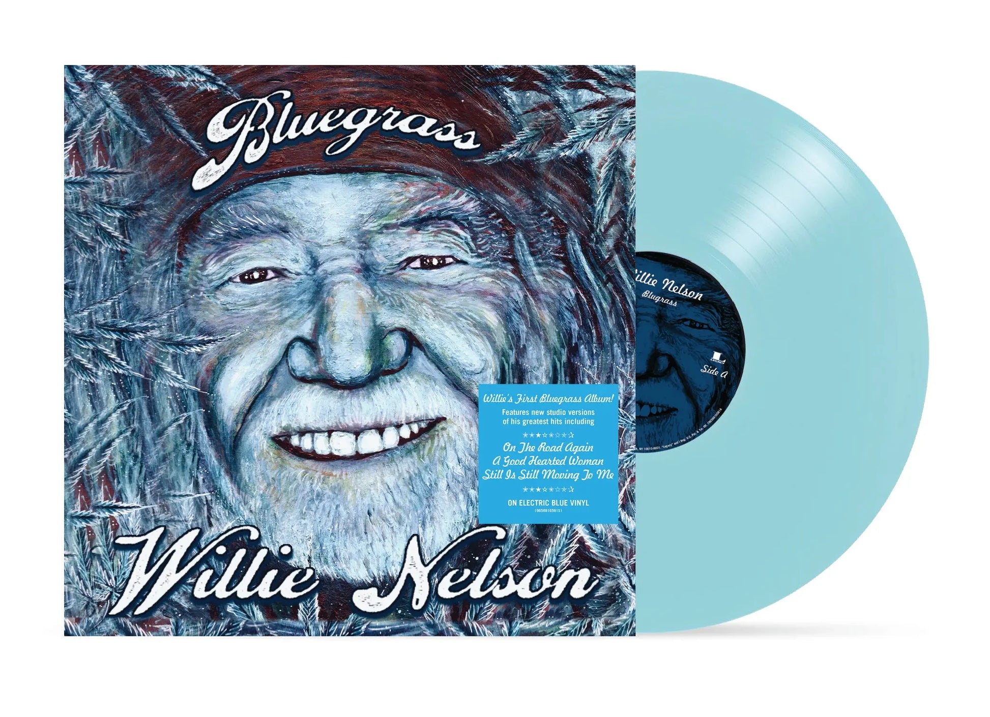 Willie Nelson - Bluegrass [Electric Blue Vinyl]