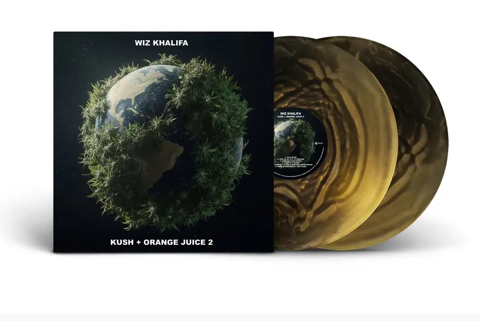 Wiz Khalifa - Kush & Orange Juice 2 [Black & Gold Vinyl]