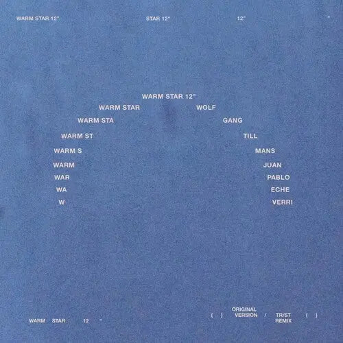 Wolfgang Tillmans/Juan Pablo Echeverri - Warm Star [LP]