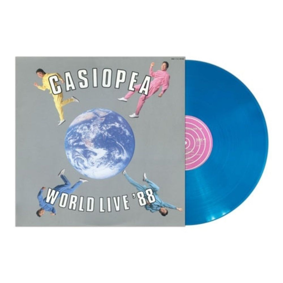 World Live 88 Clear Sky Blue Vinyl LP mockup