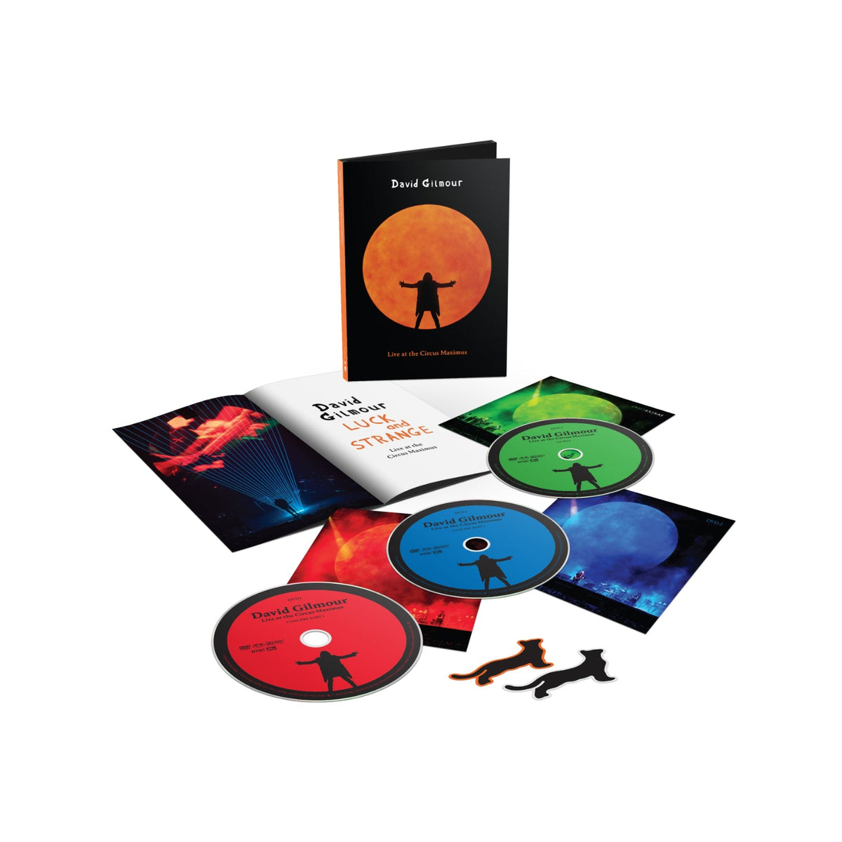 David Gilmour - Live at the Circus Maximus [3 DVD] — artwork