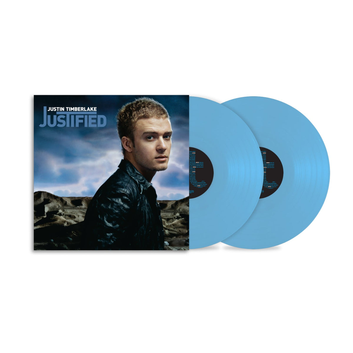 Justin Timberlake - Justified [2LP Light Blue Vinyl] — album artwork