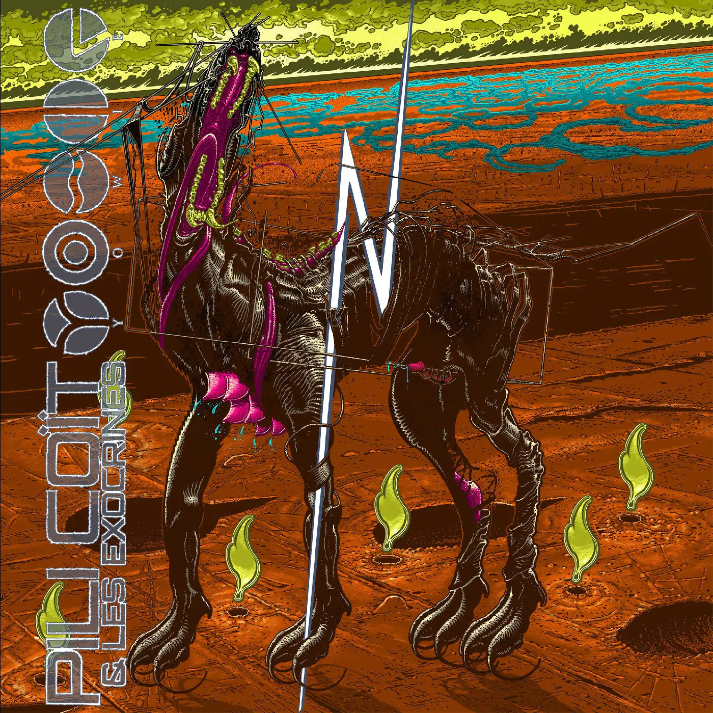 Yowie and Pili Coit - Split [Deluxe Full Length Glass Mastered CD w/ 4 tracks]