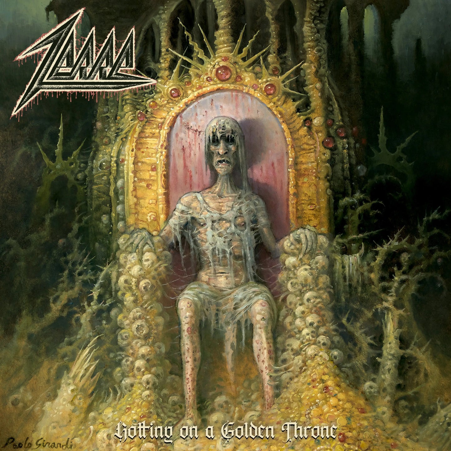 Zerre - Rotting On A Golden Throne [LP]