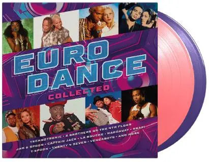 Various Artists - Eurodance Collected [Pink & Purple 180 Gram 2LP Vinyl]