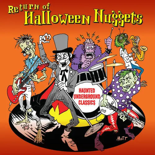 v/a - The Return Of Halloween Nuggets [Orange Black Splatter Vinyl]