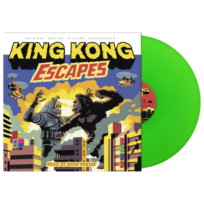 Akira Ifukube — King Kong Escapes (1967) [Soundtrack LP] — cover and edition packaging