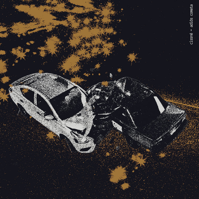 Cissné / Adiós Cometa – Split [7-inch Orange Vinyl] cover artwork
