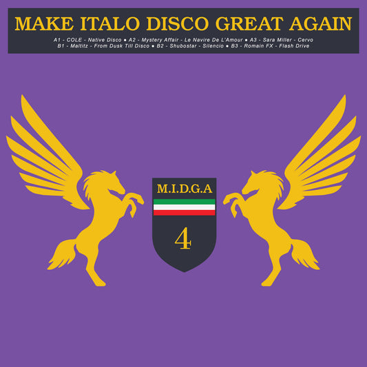Various Artists – Make Italo Disco Great Again Vol. 4 [12"] cover artwork