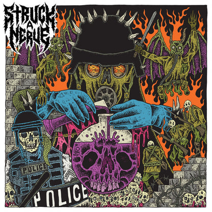 Struck A Nerve — Struck a Nerve [Yellow/Green/Black Splatter LP] — product artwork