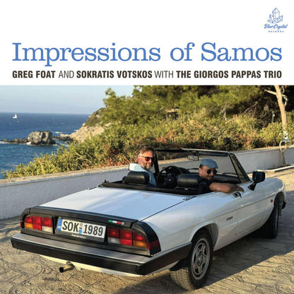 Greg Foat & Sokratis Votskos with The Giorgos Pappas Trio — Impressions of Samos — album artwork