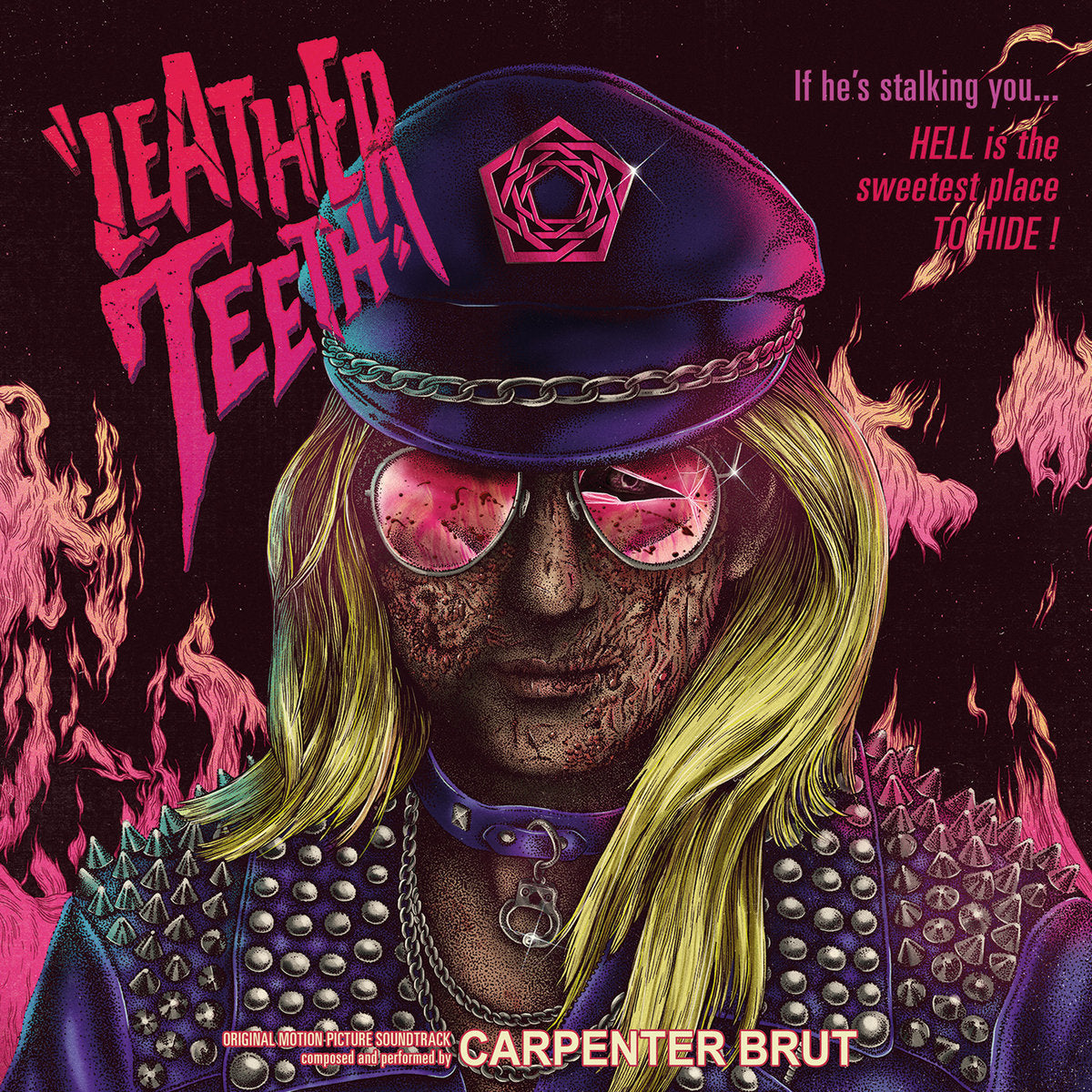 Carpenter Brut - Leather Teeth [LP] cover artwork