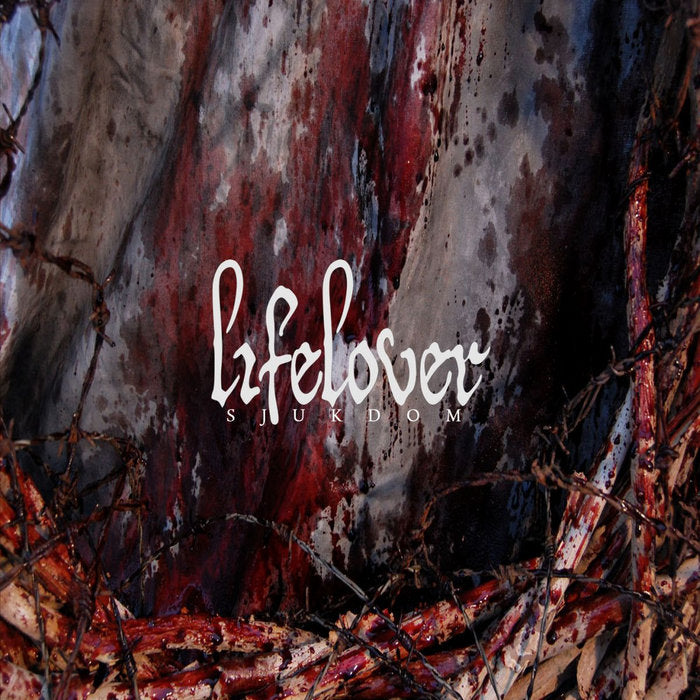 Lifelover — Sjukdom [Silver/Black Marble 140g LP] — product artwork
