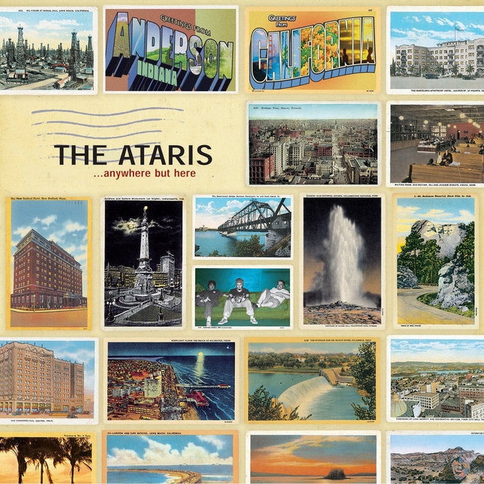 The Ataris – …Anywhere But Here [Black/Yellow Splatter Vinyl] cover artwork