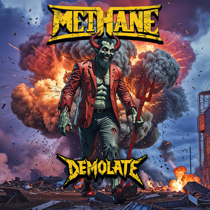 Methane - Demolate [LP] — cover artwork