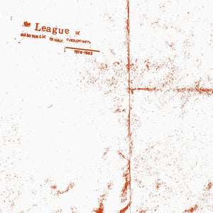 Various Artists - The League of Automatic Music Composers, 1978-1983 [Cassette]
