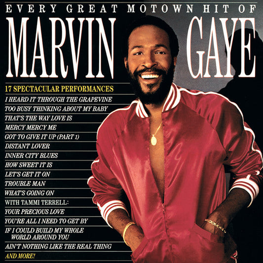 Marvin Gaye – Every Great Motown Hit of Marvin Gaye [LP] cover artwork