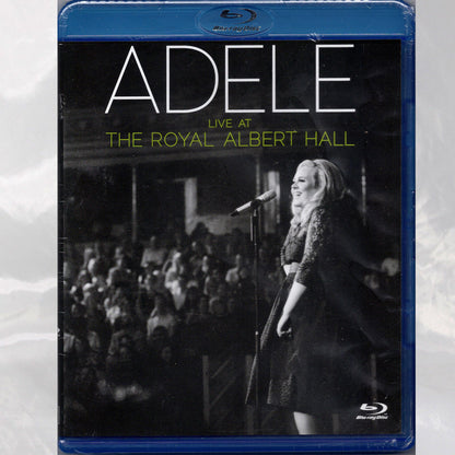 Adele — Live at the Royal Albert Hall — Blu-ray and CD cover