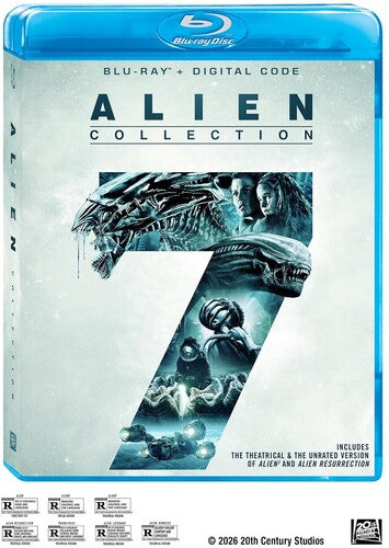 Alien 7-Movie Collection Blu-ray box set front